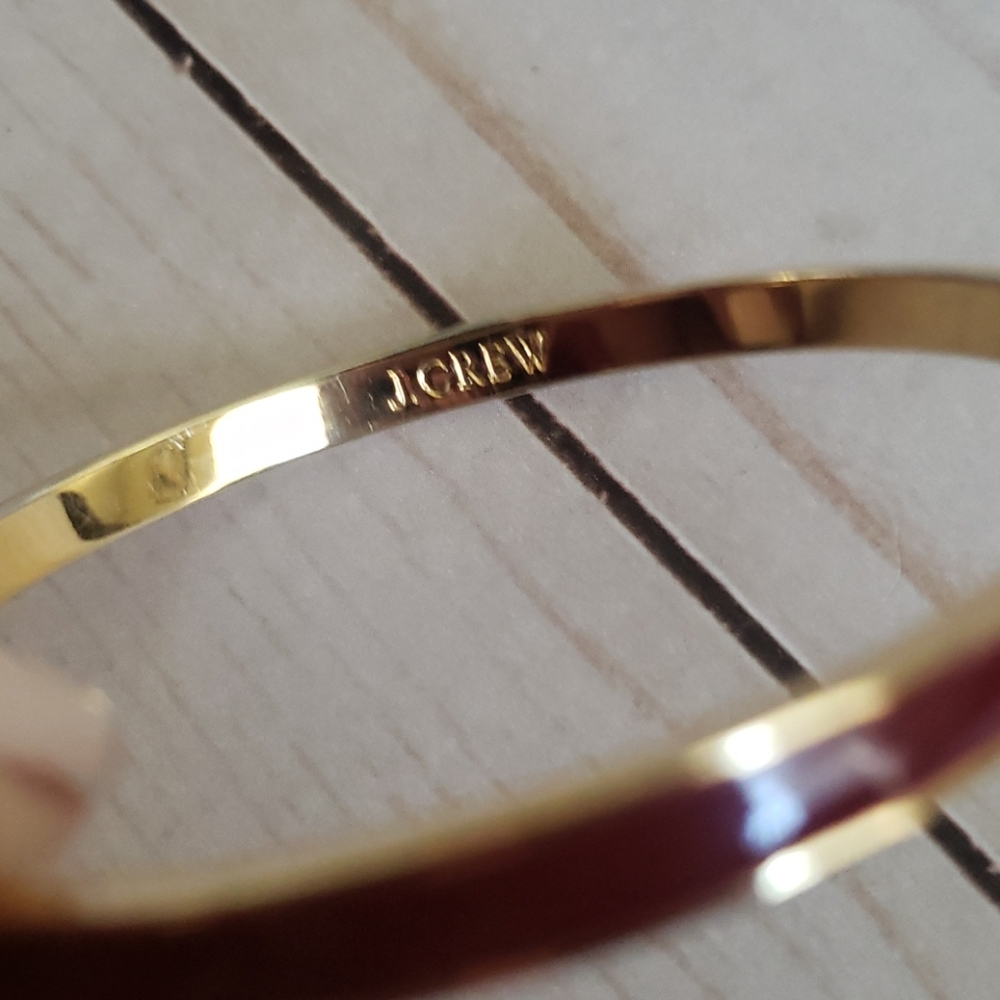 J. Crew red bangle 2.5" - Picture 3 of 3